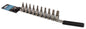 Cruztools 10-piece socket bit set with hex standard bits, compact tool kit for fastening and repair tasks.