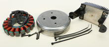Charger l'image dans la galerie, Cycle Electric alternator kit for FLH/Flt 06, electrical component with mounting brackets and wiring for Harley Davidson motorcycles