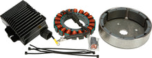 Load image into Gallery viewer, Cycle Electric alternator kit for Softail motorcycles, includes electrical components for 2001-2006 Harley Davidson Softail models.