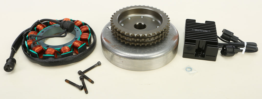 Cycle Electric XL 1200 alternator kit for Harley-Davidson 2007-2008, electrical replacement part, includes alternator and mounting components.