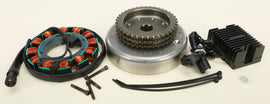 Cycle Electric XL 1200 alternator kit for Harley-Davidson motorcycles, includes electrical components and mounting hardware.