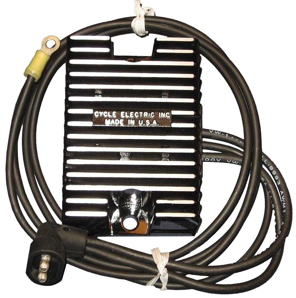 Cycle Electric electrical regulator FL 89-96, model 273-1212, for motorcycle charging systems, shown in the product image.