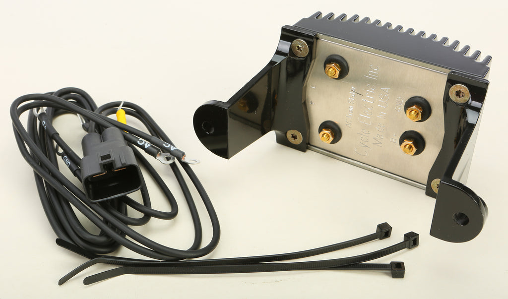 Cycle Electric electrical regulator for FLH/Flt 97-01, model 273-1220, shown in a close-up image of the electrical component.