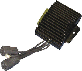 Cycle Electric Softail 07 electrical regulator, motorcycle part with wiring connections, for Harley Softail models.