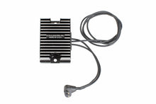 Load image into Gallery viewer, Cycle Electric universal electrical regulator for motorcycles, no battery required, model 273-1204, black and silver component.