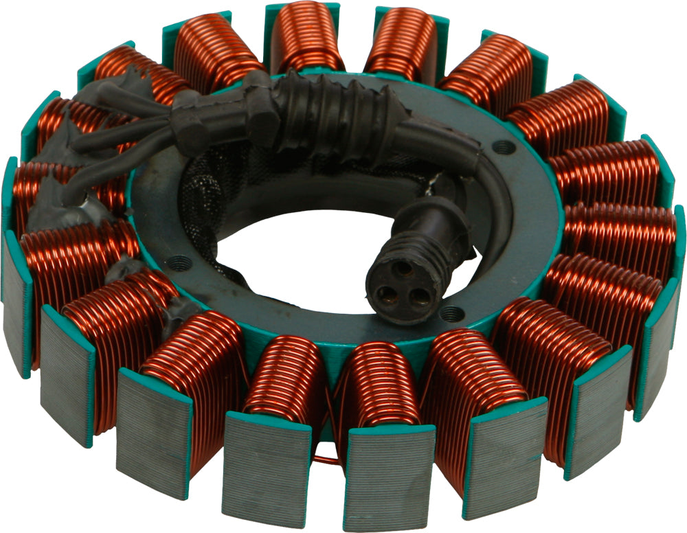 Cycle Electric electrical stator for FLH/FLT 2006-2016 motorcycles, part number 273-1418, shown in the image.