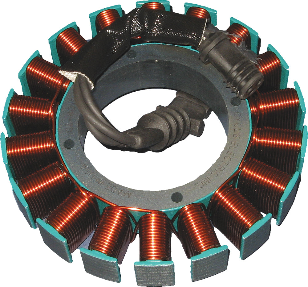 Cycle Electric Softail electrical stator for 2008-2017 Harley Softail bikes, model 273-1415, used in motorcycle electrical systems