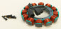 Cycle Electric electrical stator XL 84-90 model, black and metal components, used for motorcycle electrical systems