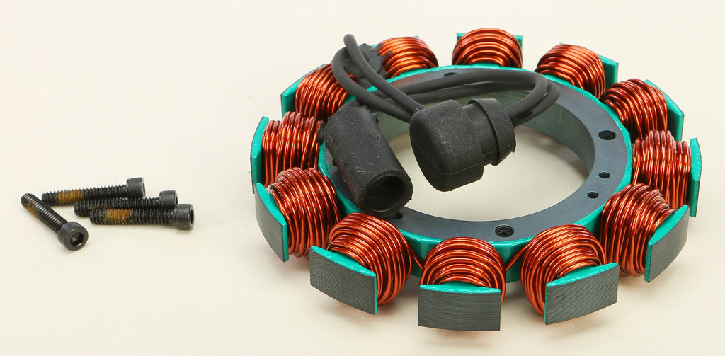Cycle Electric XL Stator for motorcycles, model 84-90, electrical component with detailed wiring and mounting points visible.