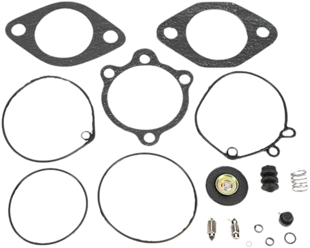 Cycle Pro CV carb repair kit for all 76-89 Kawasaki models, includes parts for carburetor and fuel system maintenance.