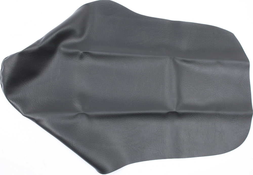 Cycle Works black seat cover, designed for bicycles, showing a close-up of the durable, padded seat cover on a bicycle seat.