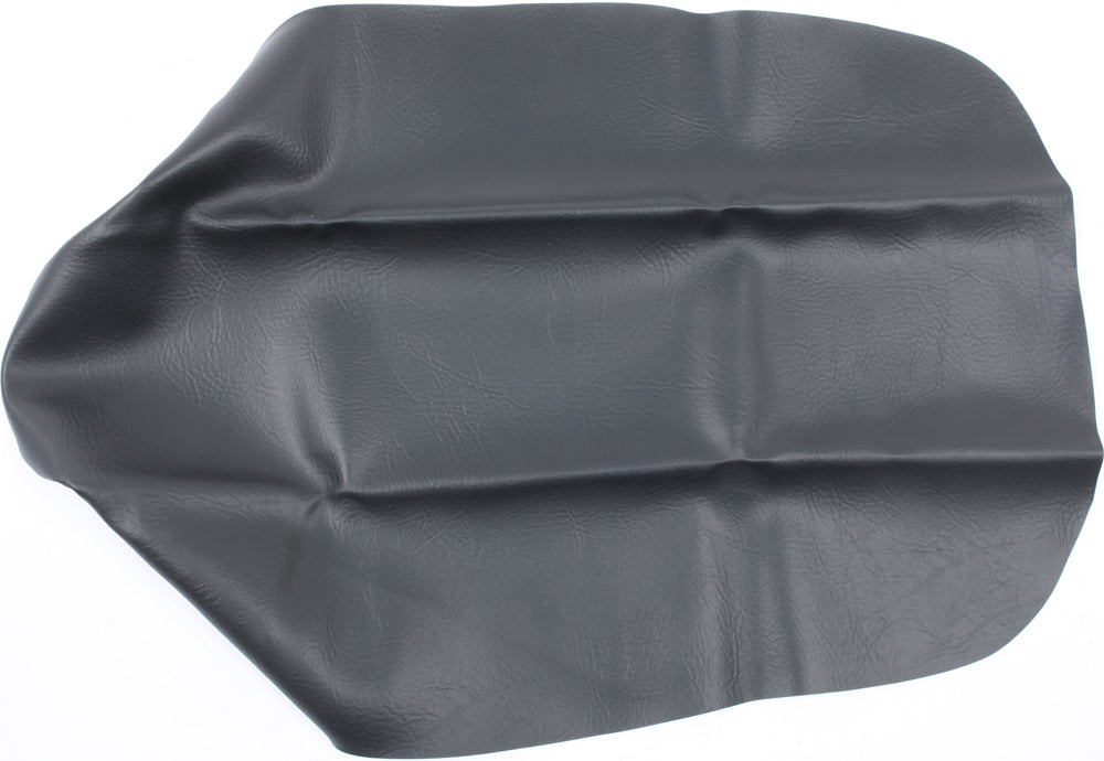 Cycle Works black seat cover for bike, showing textured fabric and secure fit design.