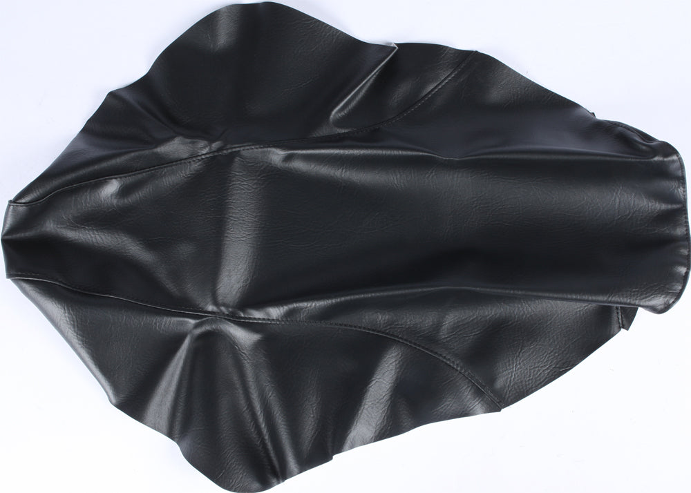 Cycle Works black bike seat cover, model 863-36592, showing close-up of durable, padded seat cover for cycling comfort.