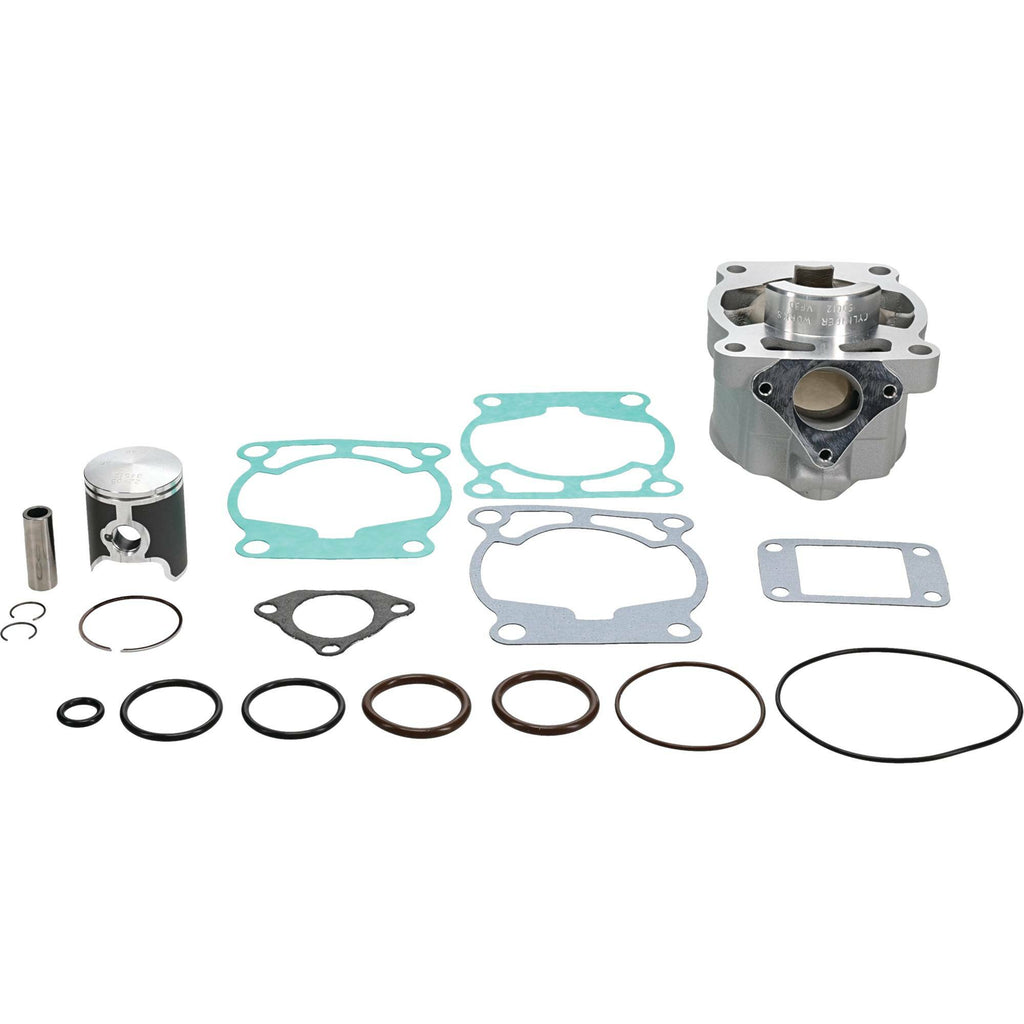 Cylinder Works engine cylinder kit for Husqvarna and KTM 39.50/Std models, featuring metal cylinder and piston components.