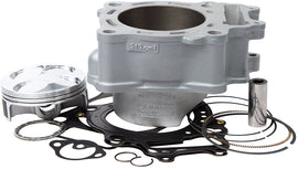 Cylinder Works engine cylinder kit with honed finish, 76.80mm bore, for 13.5:1 compression ratio, shown with polished metal surface
