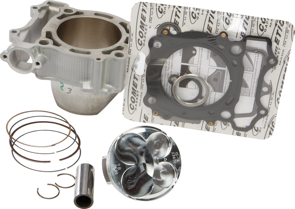 Cylinder Works engine cylinder kit for Yamaha with 12.5:1 compression ratio, includes bore +2.0 and detailed components.