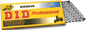 D.I.D Professional 520VO-118 motorcycle chain with 118 links, durable chain for motorcycle maintenance and performance.