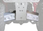 RIVAL POWERSPORTS USA alloy rear A-arm guards for Honda 84-2281, showing black protective guards on vehicle suspension components.