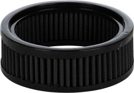 HardDrive Performance Air Filter E-3225 S&S E/G round shape for engine air intake, showing the clean filter element.
