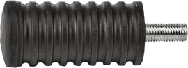 HardDrive ribbed rubber shift peg with 3/4 inch stud for foot controls, model number 34609-52, in black rubber.