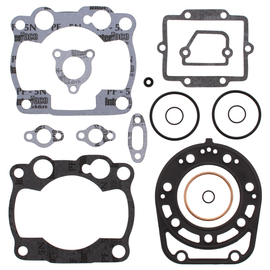 Vertex Top End Gaskets 681-0454 set featuring multiple black rubber and metal seals for engine top end sealing.
