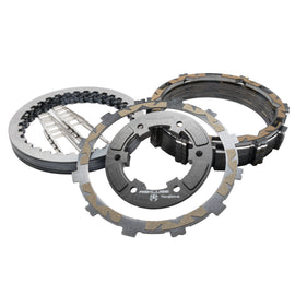 Rekluse Torq-Drive clutch for Big Twin motorcycles, Ex Low Profile model, with visible clutch components and branding.