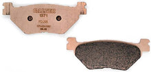 Load image into Gallery viewer, GALFER Sintered Brake Pads FD295G1371 for bikes, showing the black brake pad with metal backing and detailed surface texture.