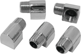 HardDrive OEM oil line fitting elbow, durable metal hardware component for automotive or machinery applications.