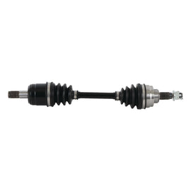 All Balls Drive Axle 536-0019 showing the metal axle with attached components for vehicle drivetrain.