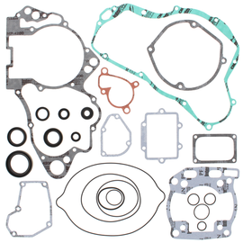 Vertex Complete Gasket Set with Oil Seals, including various gaskets and seals for engine repair, shown in the image.