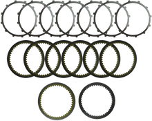 Load image into Gallery viewer, ALTO Carbonite Big Twin clutch pack set for 1984-1989 Harley Davidson Big Twin motorcycles, includes clutch plates and components.
