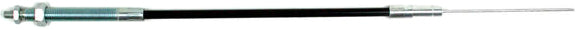 Motion Pro Black Vinyl Choke Cable 70-6247 for motorcycle throttle control, showing the flexible black vinyl exterior and metal fittings.