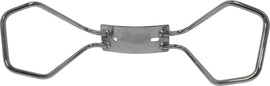 Chrome passenger grab rail accessory by HardDrive, mounted on a vehicle for passenger safety and support.