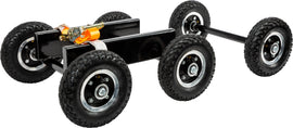 SP1 Snow Bike Dolly Set 27-32013 stand and lift, featuring a sturdy metal frame and adjustable supports for snow bike maintenance.