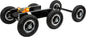 SP1 Snow Bike Dolly Set 27-32013 stand and lift, featuring a sturdy metal frame and adjustable supports for snow bike maintenance.