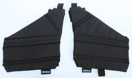 Pro Armor Console Knee Pads S/M, black protective accessories with padded design for added comfort and safety.