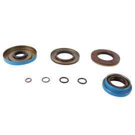 All Balls drive trans axle seal kit 22-521125 with multiple rubber seals and metal components for transmission protection.