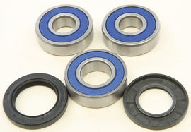 All Balls rear wheel bearing kit 22-51281 with bearings and seals for motorcycle or vehicle wheel maintenance.