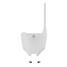 Load image into Gallery viewer, Polisport Plastics number plate body for HON motorcycle, featuring the Polisport Plastics logo and designed for durable motorcycle use.