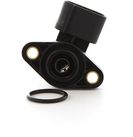 Vertex Sensortech electrical shift sensor Hon ST101-011, close-up of black sensor device with wiring for vehicle transmission system.