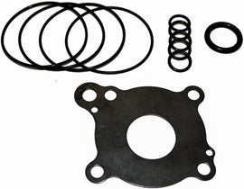 Feuling engine oil pump rebuild kit 811-07001 with various gaskets and components laid out for motorcycle engine maintenance.