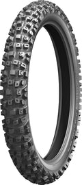 Michelin Starcross-5 Hard front motorcycle tire, 90/100-21 size, bias ply construction with tread pattern for off-road riding.