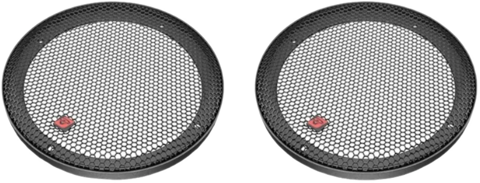 Cerwin-Vega universal speaker grill 94-1018 for audio speakers, showing a black mesh cover with mounting frame.