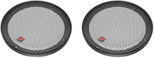 Load image into Gallery viewer, Cerwin-Vega universal speaker grill 94-1018 for audio speakers, showing a black mesh cover with mounting frame.