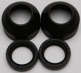 All Balls suspension fork and dust seal wiper kit 22-56106 with black rubber seals and metal components for motorcycle forks.