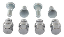 Charger l'image dans la galerie, All Balls Wheel Stud Kit 28-51116 showing metal wheel studs and fasteners for motorcycle or vehicle wheel assembly.