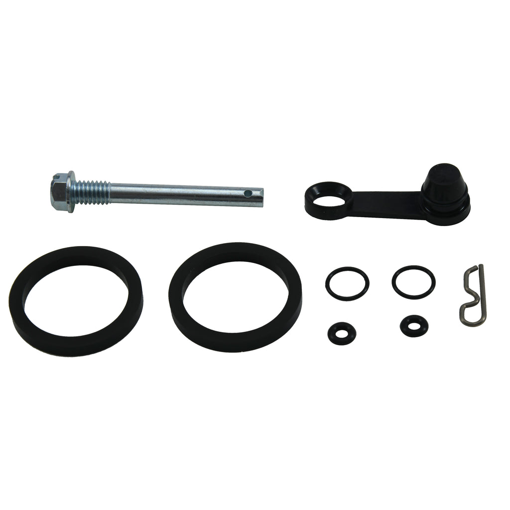 All Balls rear caliper rebuild kit for Husky and KTM motorcycles, includes brake seals and components for brake maintenance.