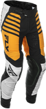Fly Racing - Lite Pants White/Black/Mustard Sz 34 - 378-73334