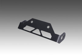 Yoshimura Fe V2 OEM turn signal bracket attached to vehicle body, showcasing the durable metal construction and mounting points.