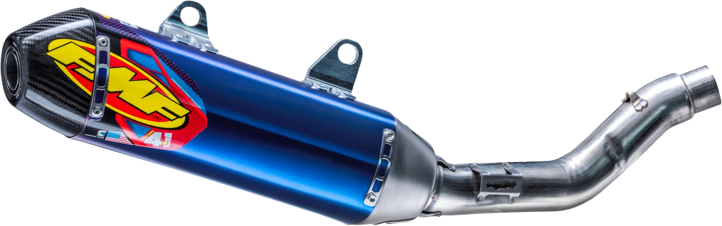 FMF Racing Factory 4.1 RCT SL exhaust with titanium construction and car cap, designed for Honda 79-041619 motorcycle model.